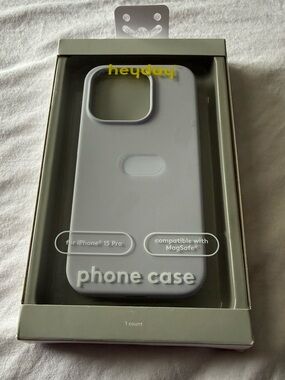 Heyday Lavender MagSafe iPhone 15 Pro Silicone Phone Case NWT
